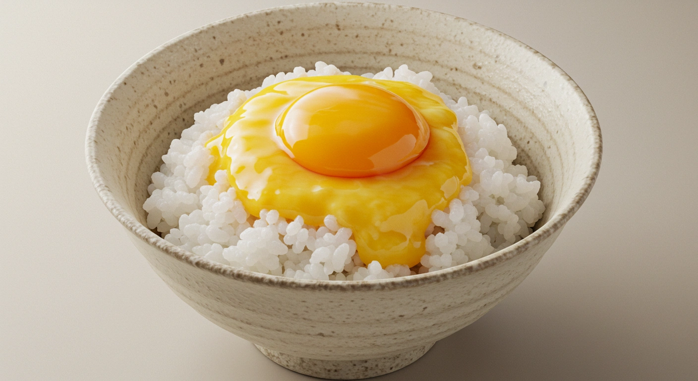 Japanese Tamago Kake Gohan 🇯🇵 - tertiary view